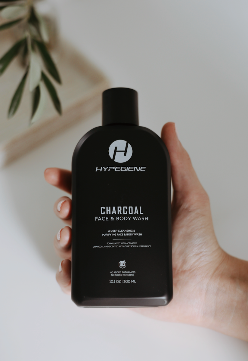 Hypegiene Charcoal Face & Body Wash